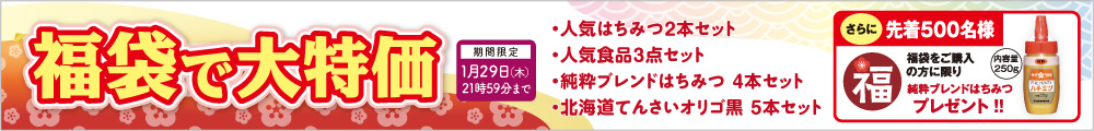 福袋で大特価